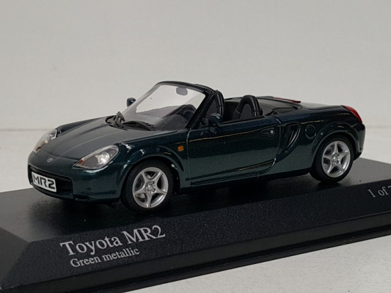 Minichamps Toyota MR2 2000 Groen metallic