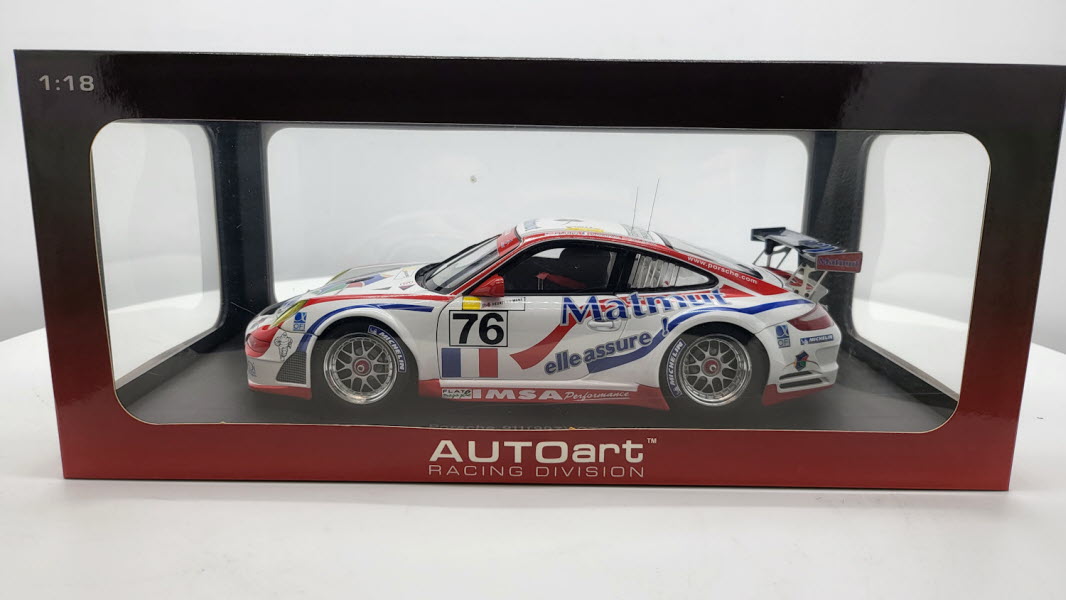 Geboorteplaats Verkeerd Andrew Halliday AutoArt: Porsche 911 (997) GT3 RSR GT2 CLASS WINNER 2007 R.LIETZ / P.LONG /  R.NARAC #76 | 80771 Autoart